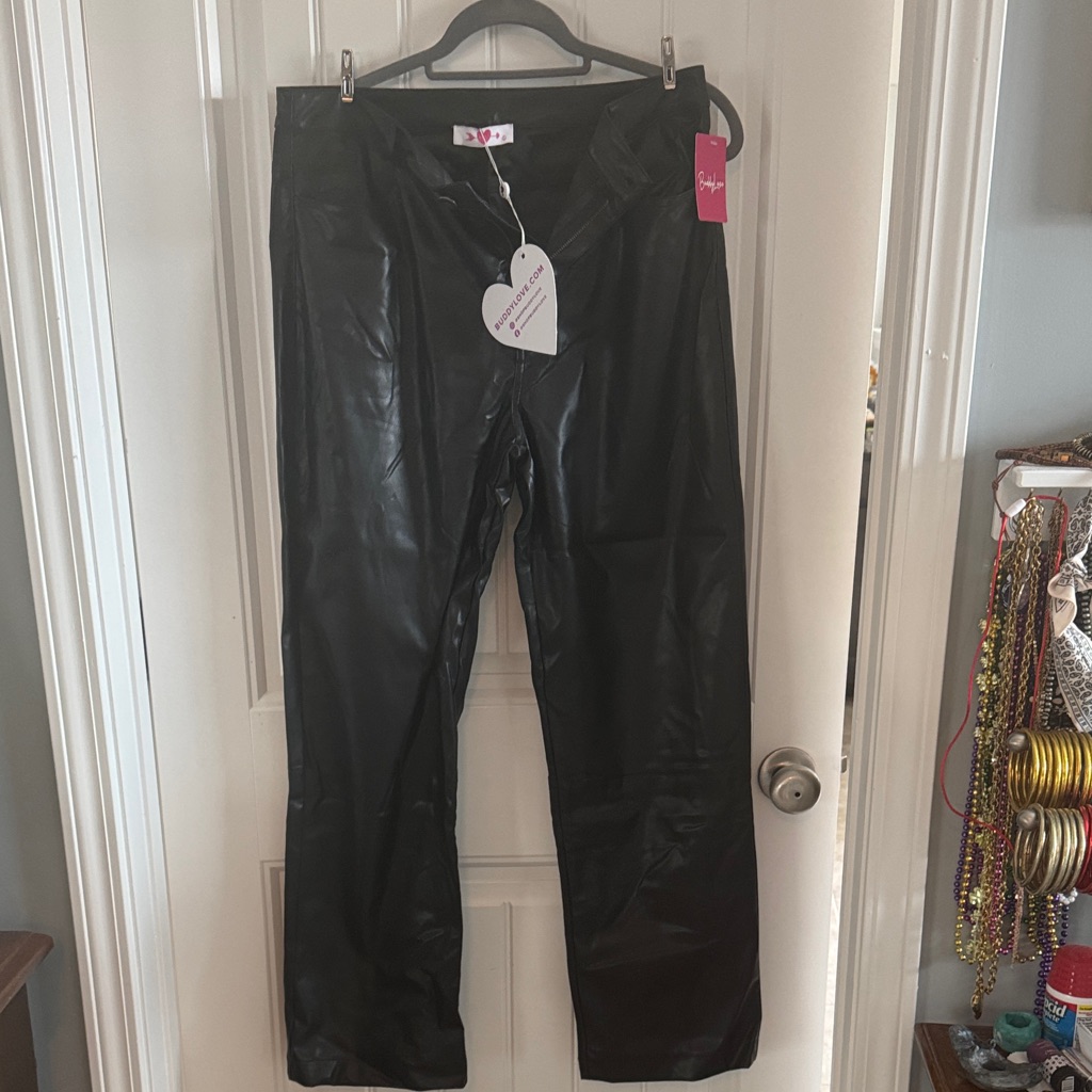 Buddy Love Black Straight Leg Pants